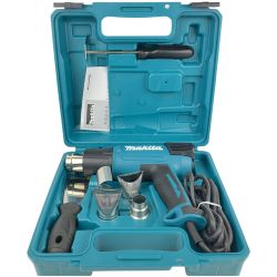 ЗЗ MAKITA マキタ 100V 50-550℃ ヒートガン ノズル・スクレーバー・取説・ケース付 HG6031V ブルー Bランク