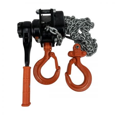 ЗЗ ELEPHANT エレファント 0.5t レバーブロック 取説 外箱付 YAD-50 レッド