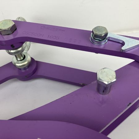 ЗЗ SUPERTOOL 30-140mm 500kg U字溝吊クランプ 取説付 CGC500N パープル