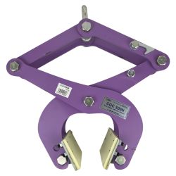 ЗЗ SUPERTOOL 30-140mm 500kg U字溝吊りクランプ 取説付 CGC500N パープル Sランク