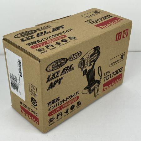 ЗЗ MAKITA マキタ 18V 充電式インパクトドライバ 本体のみ ※充電器・バッテリーなし TD173DZ ブルー