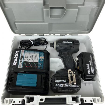 ЗЗ MAKITA マキタ 18V 充電式インパクトドライバ 充電器 バッテリー×2 ケース付 TD149D ブラック