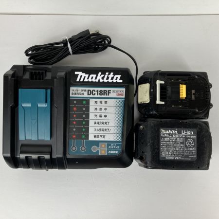 ЗЗ MAKITA マキタ 18V 充電式インパクトドライバ 充電器 バッテリー×2 ケース付 TD149D ブラック