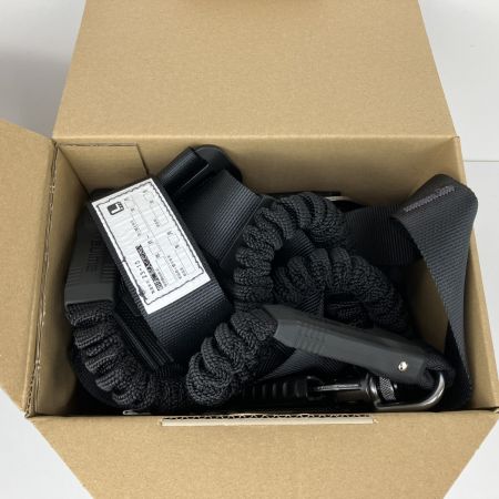 ЗЗ TAJIMA タジマ Lサイズ フルハーネス型安全帯 蛇腹ダブルランヤード 外箱付 A1GSLJR-WL2BK ブラック