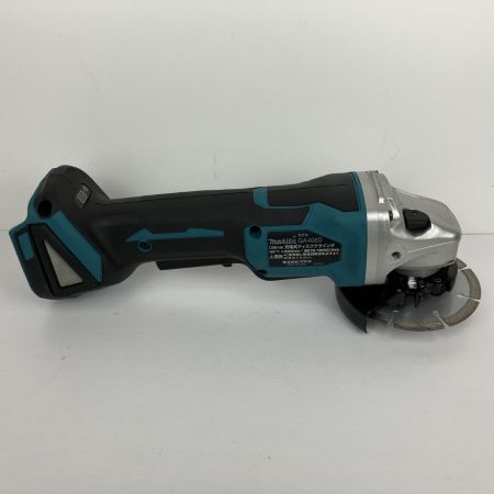 ЗЗ MAKITA マキタ 18V 100ｍｍ 充電式ディスクグラインダー 取説付 バッテリ・充電器なし GA408D ブルー