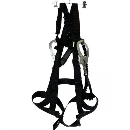 ЗЗ SANKO Mサイズ フルハーネス型安全帯 ランヤード・リコロN付き ETN-10A-DEB ブラック