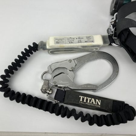 ЗЗ SANKO Mサイズ フルハーネス型安全帯 ランヤード・リコロN付き ETN-10A-DEB ブラック