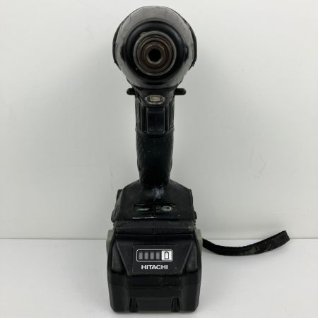 ЗЗ HITACHI 日立 36V 充電式インパクトドライバ 充電器 バッテリー×2 ケース付 WH36DA ブラック