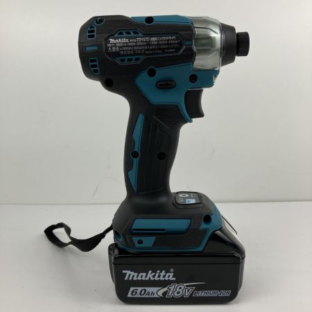 ЗЗ MAKITA マキタ 18v インパクトドライバ バッテリーx2 充電器 ケース付 TD157DRGX ブルー
