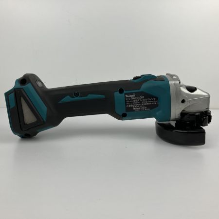 ЗЗ MAKITA マキタ 18v 100mm 充電式ディスクグラインダー ※バッテリー、充電器なし GA404DN ブルー