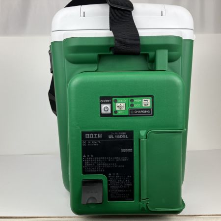 ЗЗ HITACHI 日立 14.4v/18v 25L コードレス冷温庫 ACアダプタ付 ※バッテリなし UL18DSL グリーン