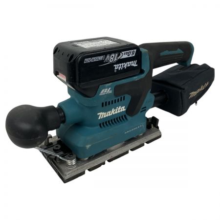  MAKITA マキタ 18v 充電式仕上サンダー バッテリーx1付 BO380D ブルー