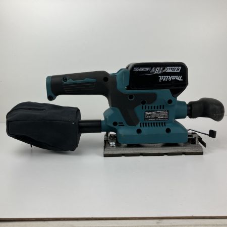  MAKITA マキタ 18v 充電式仕上サンダー バッテリーx1付 BO380D ブルー