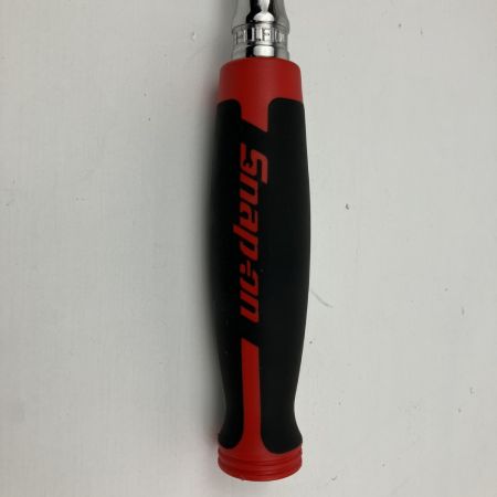 ЗЗ Snap-on スナップオン 3/8エクストラロングフレックスラチェット 旧ロゴ 本体のみ FHLLF100 レッド×ブラック