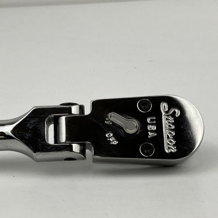 ЗЗ Snap-on スナップオン 3/8エクストラロングフレックスラチェット 旧ロゴ 本体のみ FHLLF100 レッド×ブラック