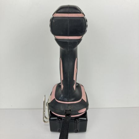 ЗЗ MAKITA マキタ 14.4V 充電式インパクトドライバ 充電器 バッテリー×2 ケース付 TD136D ピンク