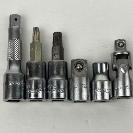 ЗЗ Snap-on スナップオン 差込角1/4(6.35ｍｍ) ハンドツールセット ラチェット他 計10点セット TM70C TM8 TA3 TTX30E TTXB20E TMU8 TMXK2 TMXK4 OEX080 シルバー