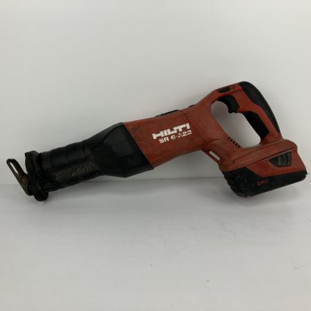 ЗЗ Hilti ヒルティ 21.6v 充電式レシプロソー バッテリーx1 充電器 ケース付 SR6-A22 レッド