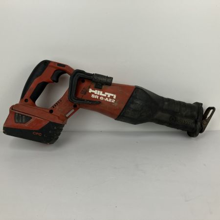 ЗЗ Hilti ヒルティ 21.6v 充電式レシプロソー バッテリーx1 充電器 ケース付 SR6-A22 レッド