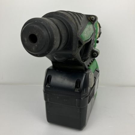 ЗЗ HITACHI 日立 36V 26mm 充電式ハンマドリル 充電器 バッテリー×3 ケース付 DH36DAL ブラック×グリーン