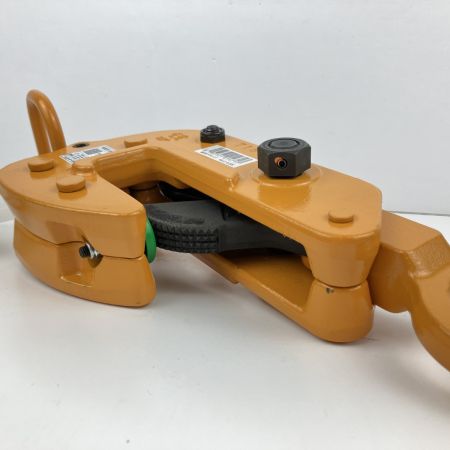 ЗЗ SUPERTOOL 横吊クランプ ロックハンドル式 0.5ton 取説付 HLC0.5H オレンジ