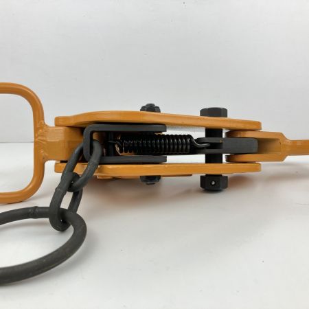 ЗЗ SUPERTOOL 横吊クランプ ロックハンドル式 0.5ton 取説付 HLC0.5H オレンジ