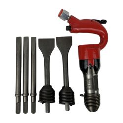 ЗЗ TOKU 常圧 ライトピックハンマー チゼル 取説付 AA-0B レッド Sランク