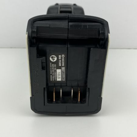 ЗЗ RYOBI リョービ 18V 100mm 充電式ディスクグラインダー バッテリー×2 充電器 取説付 BG-11XR ブラック×アイボリー