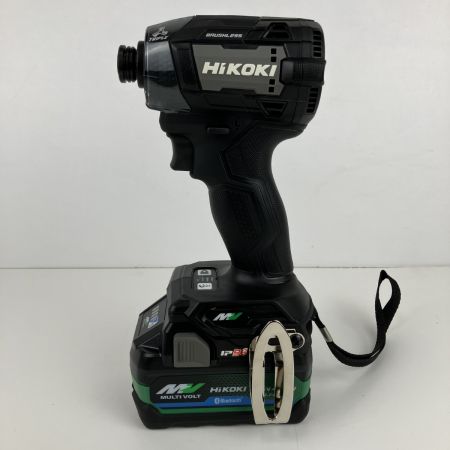  HiKOKI ハイコーキ 36v インパクトドライバ バッテリーx2 充電器 ケース付 WH36DD ブラック