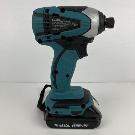 ЗЗ MAKITA マキタ 18v インパクトドライバ バッテリーx2 充電器 ケース付 TD146DX ブルー