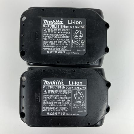 ЗЗ MAKITA マキタ 18v インパクトドライバ バッテリーx2 充電器 ケース付 TD146DX ブルー