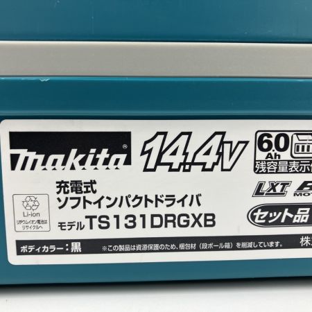 ЗЗ MAKITA マキタ 18v インパクトドライバ バッテリーx2 充電器 ケース付 TD146DX ブルー