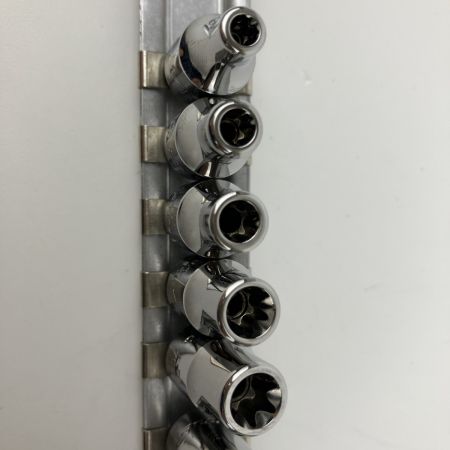 ЗЗ Snap-on スナップオン E4～24 13pc トルクス シャローソケット ホルダ付 PAKTY242 シルバー