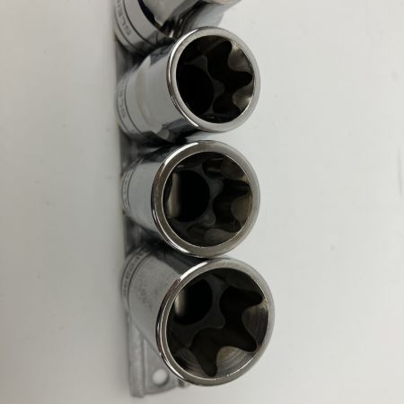 ЗЗ Snap-on スナップオン E4～24 13pc トルクス シャローソケット ホルダ付 PAKTY242 シルバー