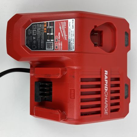 ЗЗ Milwaukee 18v インパクトレンチ バッテリーx2 充電器 ケース付 M18FIW212 レッド×ブラック