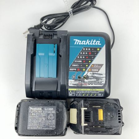 ЗЗ MAKITA マキタ 18V 充電式インパクトドライバ 充電器 バッテリー×2 ケース付 TD172D フレッシュイエロー