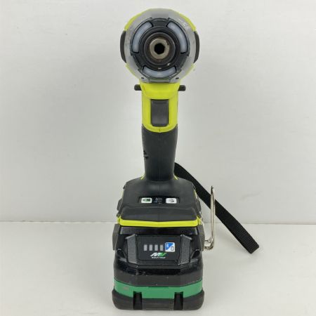 ЗЗ HiKOKI ハイコーキ 36V 充電式インパクトドライバ バッテリー×1付 WH36DD スパイダーイエロー