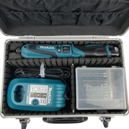  MAKITA マキタ 7.2v ペンインパクトドライバ バッテリーx1 充電器 ビット ケース付 TD021D ブルー