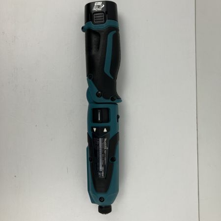 ЗЗ MAKITA マキタ 7.2v ペンインパクトドライバ バッテリーx1 充電器 ビット ケース付 TD021D ブルー