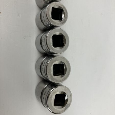 ЗЗ Snap-on スナップオン 12pc 12角 差込角9.5mm ソケットホルダー付 FM8 FM9 FM10 FM11 FM12 FM13 FM14 FM15 FM16 FM17 FM18 FM19 シルバー