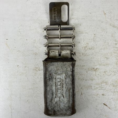 ЗЗ KNICKS 総ヌメ革3連結チェーンタイプ鳶レベルホルダー NX-KNS-100LDX3-C2 SUS-S ホワイト