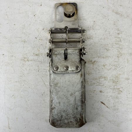 ЗЗ KNICKS 総ヌメ革3連結チェーンタイプ鳶レベルホルダー NX-KNS-100LDX3-C2 SUS-S ホワイト