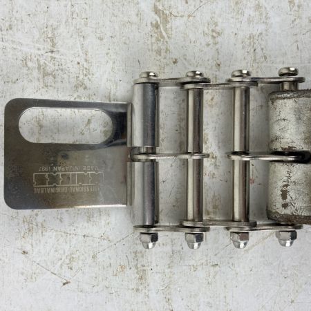 ЗЗ KNICKS 総ヌメ革3連結チェーンタイプ鳶レベルホルダー NX-KNS-100LDX3-C2 SUS-S ホワイト