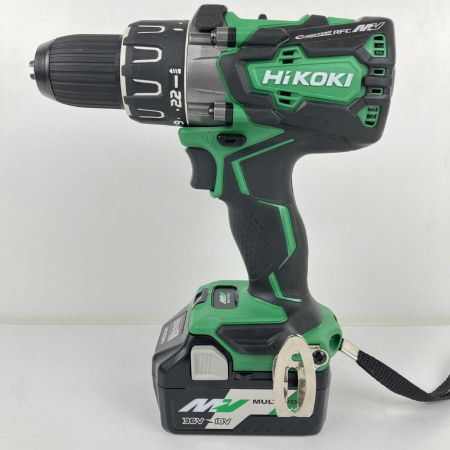  HiKOKI ハイコーキ 13mm 36V 充電式ドライバドリル 充電器 バッテリー×2 ケース付 DS36DA グリーン