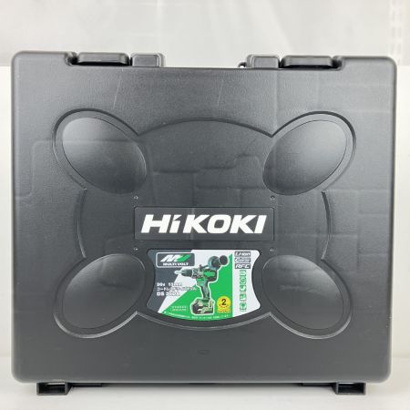 ЗЗ HiKOKI ハイコーキ 13mm 36V 充電式ドライバドリル 充電器 バッテリー×2 ケース付 DS36DA グリーン