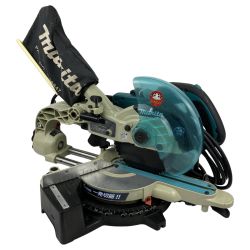 ЗЗ MAKITA マキタ 100v 165mm スライド丸のこ LS0611 ブルー Cランク