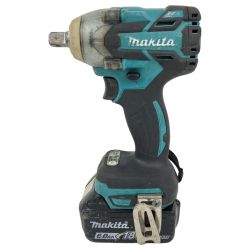ЗЗ MAKITA マキタ 18V 12.7mm 260N.m 充電式インパクトレンチ バッテリー×1付 TW281D ブルー Cランク