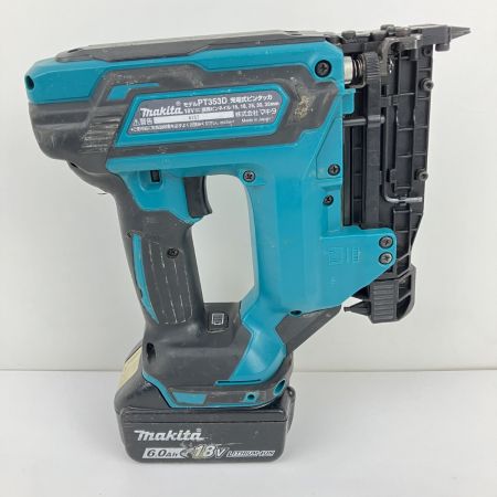 ЗЗ MAKITA マキタ 18V 35mm 充電式タッカ バッテリー付 PT353D ブルー