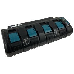ЗЗ MAKITA マキタ 100v 4口 14.4-18v用充電器 DC18SF ブラック Cランク