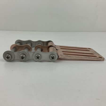 ЗЗ KNICKS アルミベルトループ チェーン金具付 ALU-15 ピンク×マットシルバー